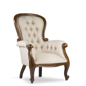 SILLÓN VINTAGE GRANDFATHER HONEY