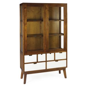 VITRINA ARTIC 6 CAJONES 2 PUERTAS