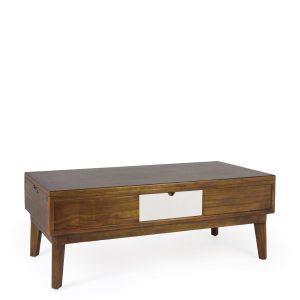 MESA CENTRO ARTIC 2 CAJONES TOP ELEVABLE