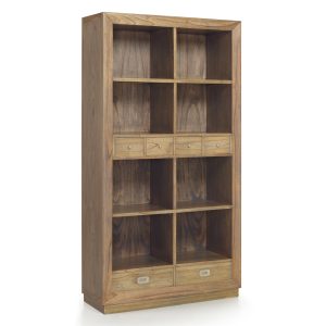 LIBRERÍA MERAPI 4+2 CAJONES 8 HUECOS