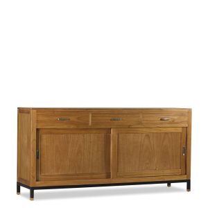 BUFET MADHU 3 CAJONES 2 PUERTAS CORREDERAS